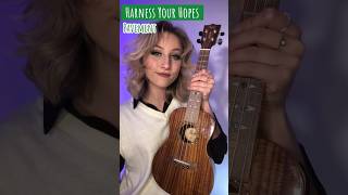 ‘Harness Your Hopes’ ~ Pavement ✍️ (ukulele cover) #harnessyourhopes #ukulele #shorts #tutorial