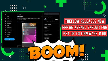 TheFloW Releases New PPPwn Kernel Exploit For PS4 Up To Firmware 11.00
