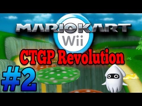Let's Play Mario Kart Wii CTGP Revolution - Part 2 - Blooper-Cup