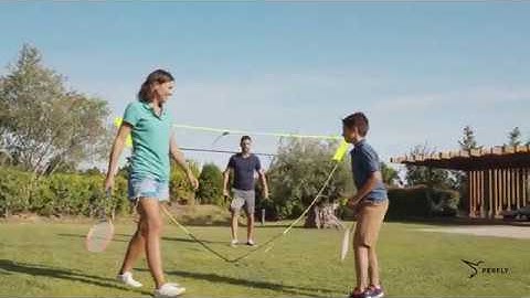 PRODUIT - Filet de badminton Perfly Easy Set Discover 3 mètres 🏸 | Decathlon