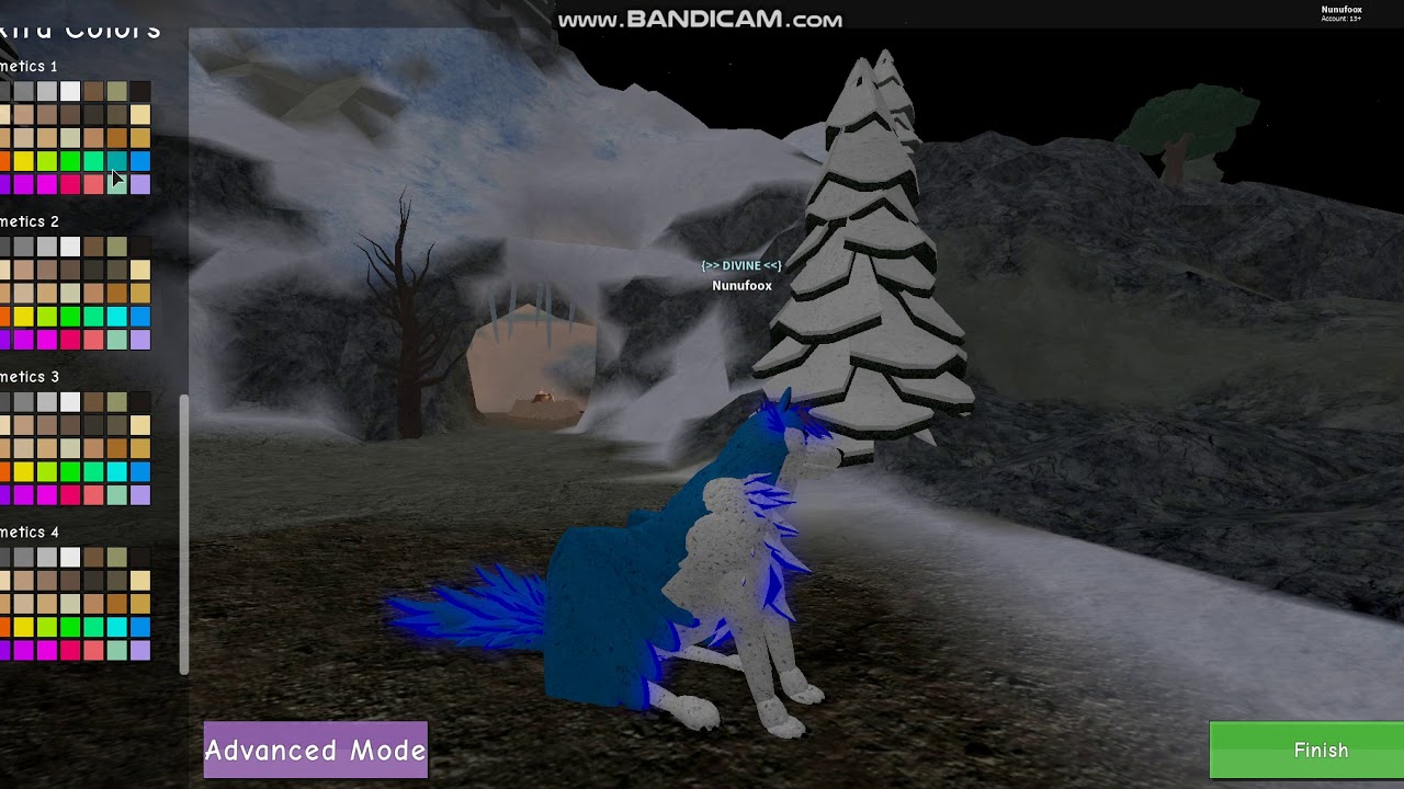 Making My New Youtube Oc Roblox Wolves Life 2 Youtube - roblox wolves life 2 all flowers