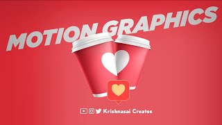 Krishnasai Motion graphics Designer Portfolio 2024