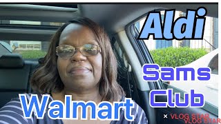 *HUGE* Grocery Haul. 3 Stores, Aldi, Sams Club, Walmart 🛒❤️🦋#shopwithme #aldi #groceryhaul