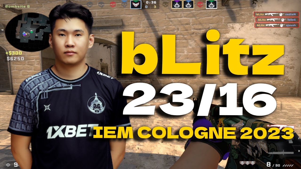 CSGO POV TheMongolz bLitz (23/16) vs Heroic (MIRAGE) @ IEM Cologne 2023 ...