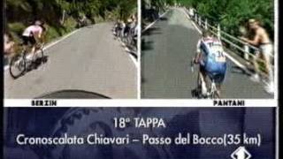 Pantani Indurain Berzin Giro d'Italia 1994 Chiavari   Passo Del Bocco