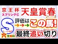 2026年春【京王杯スプリングカップ&天皇賞春】穴党専科しーいちの最終追い切り評価、人気馬の気になる所と狙ってみたい穴馬発表!