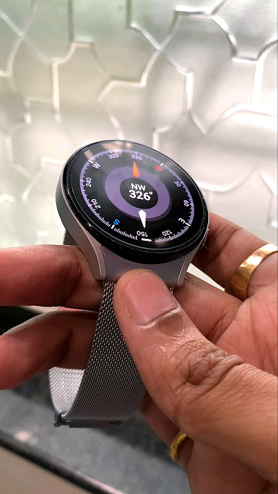 How to Calibrate Compass in Galaxy Watch #samsung #shorts #youtubeshorts