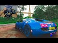 1481HP Bugatti Veyron  | Forza Horizon 5 (Steering Wheel + Shifter) Gameplay