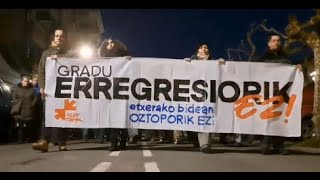 Asier Karrera euskal presoaren askatasuna eskatu dute Etxarrin