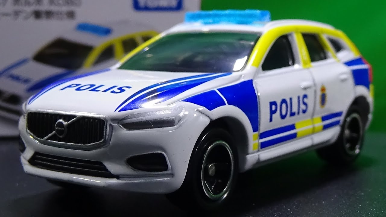 Aeon Custom Tomica Volvo XC60 Swedish Police Specification - YouTube