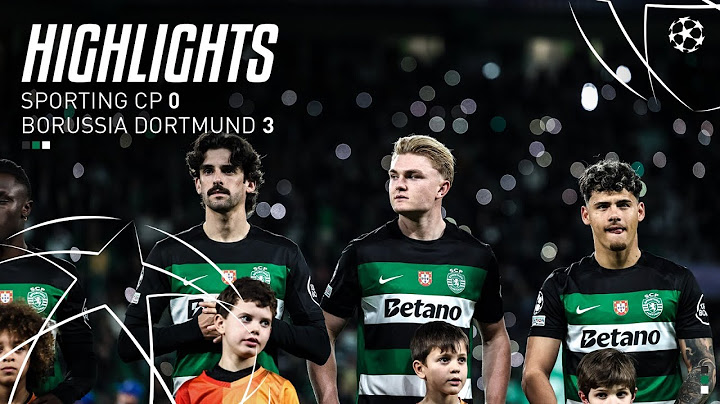 Resumo | UEFA Champions League: Sporting CP 0-3 Borussia Dortmund