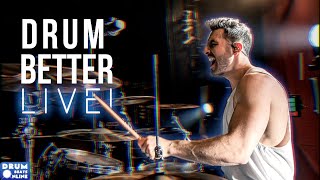 15 Ways To Drum Better LIVE (Official Checklist)