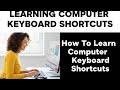 How To Learn Computer Keyboard Shortcuts | Mastering Computer Keyboard Shortcuts Fast