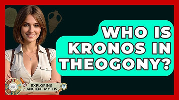 Who Is Kronos In Theogony? - Exploring Ancient Myths