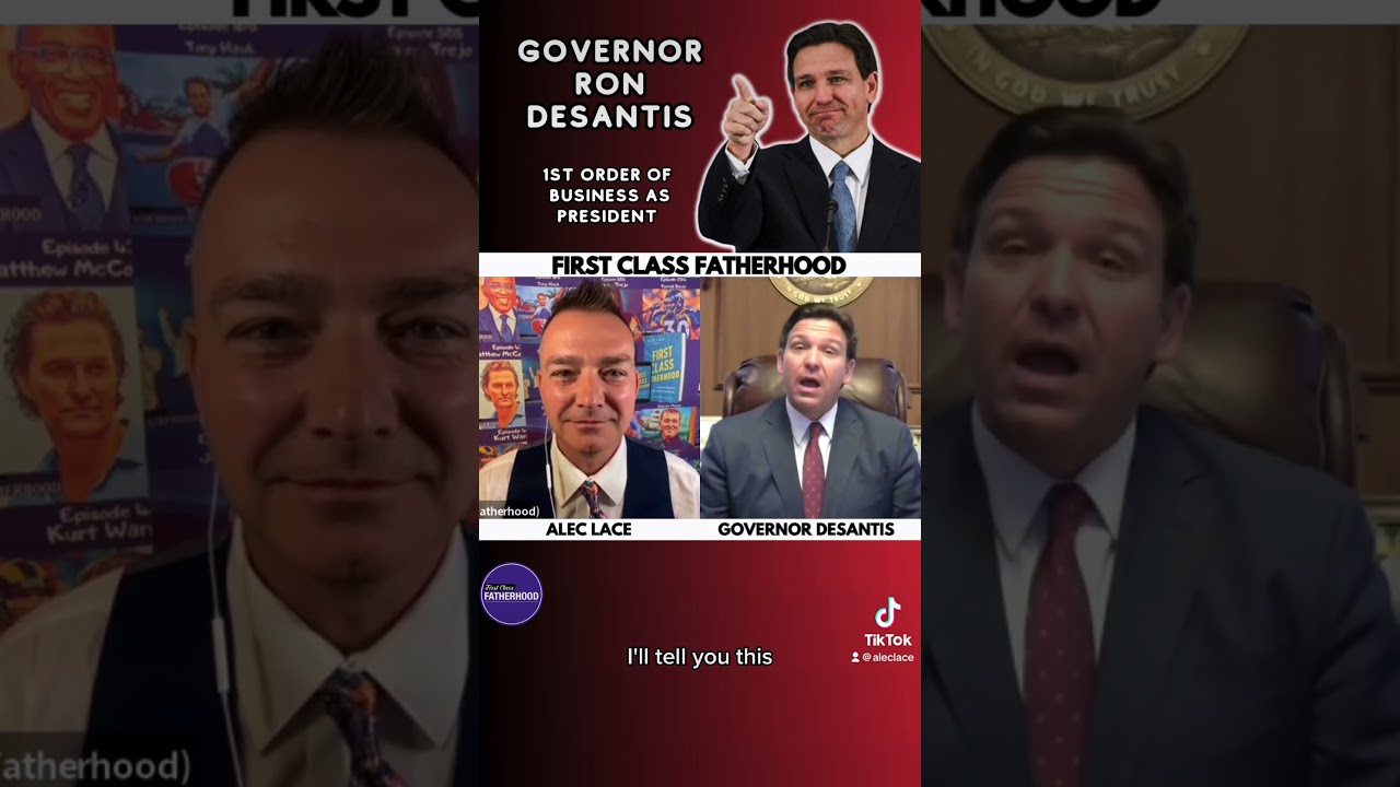 Ron DeSantis Day 1 As President of the United States