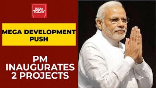 PM Modi Performs Ground-Breaking Ceremony For Ahmedabad, Surat Metro Rail Projects