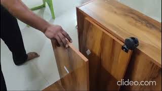 Folding Dining Table Assembly