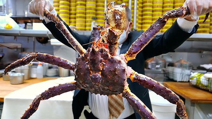 BIGGEST Crab I've Ever Seen!! 🦀 TASMANIAN KING CRAB - Cooked 3 Ways!! 