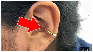 Super Painful Messed Up Conch Piercing!!