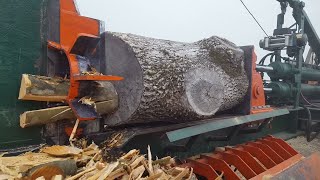 Amazing Automatic Homemade Firewood Processing Machines, Incredible Wood Splitting Machines Working