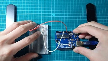arduinoに関する動作実験：ボタンを押すとLEDが光る回路