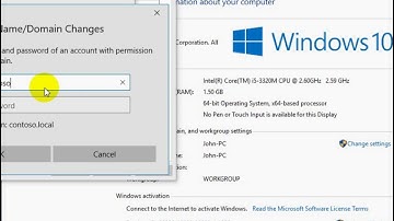 How to Join a Windows 10 PC to a Domain