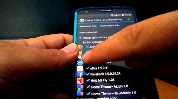 Titanium Backup Como Hacer Copia De Aplicaciones y Restaurar