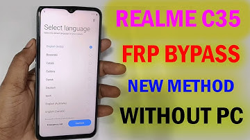 Realme C35 (RMX3511) FRP✅ Bypass 🔥Without Pc | Realme C35 FRP Bypass Android 11 | New Method 2023