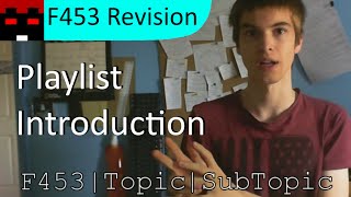 Computing F453 Revision | Playlist Introduction