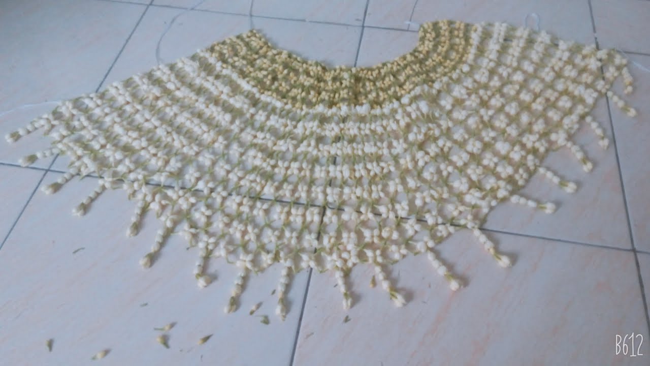 Cara membuat baju siraman dari bunga melati 12