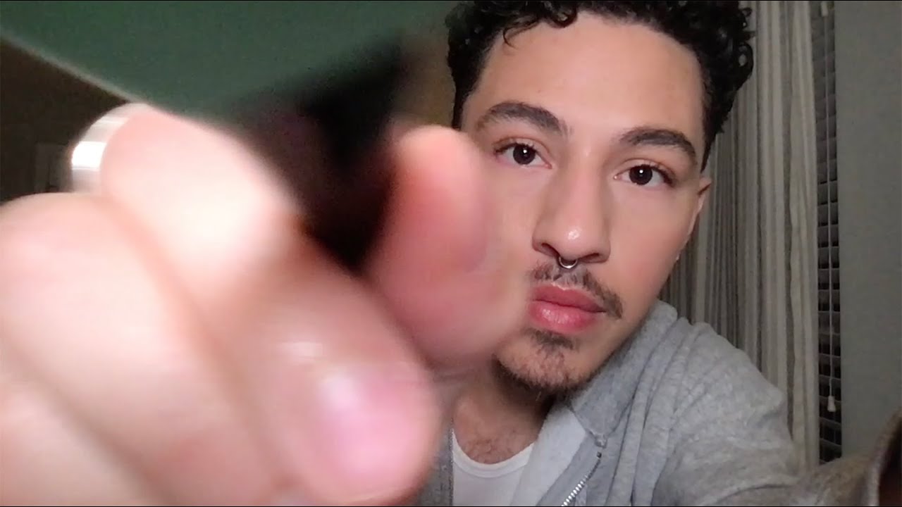 😌 ASMR Up-Close Face Brushing for a Tingly, Relaxing Sleep 💤✨ | ASMR Visuals