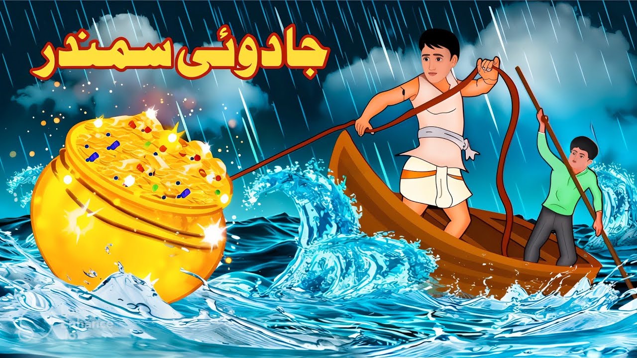 Jadui samanadar pashto story | pashto cartoon story | pashto cartoon | New cartoon khan