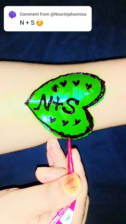 subscribe for more 💖🥰💖 #mehendi #hennadesign #henna #heartmehndi #fingerstyle #vairalmehndi