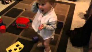 Tabitha On The Phone