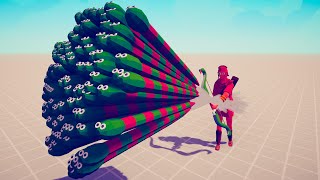 OP GOD SNAKE ARCHER vs UNITS ► Totally Accurate Battle Simulator TABS screenshot 5