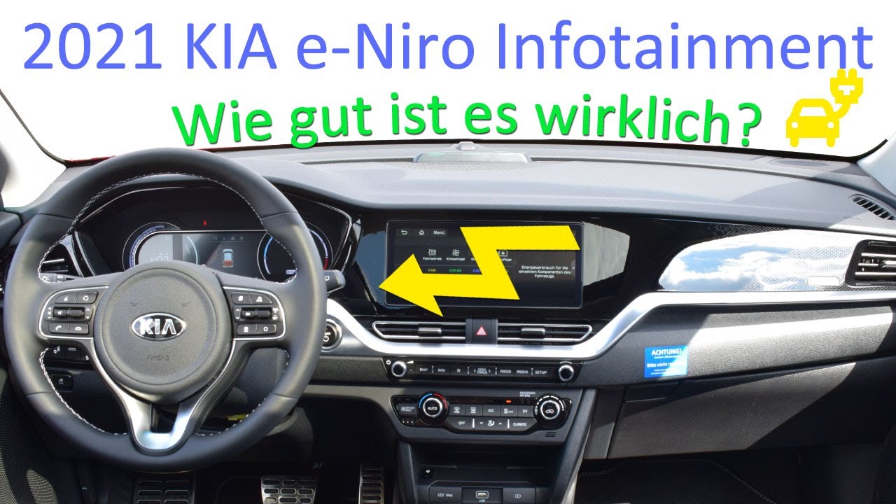 Kia eNiro 2021 Infotainment Check Innenraum einfach richtig gut
