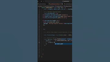 How to Prevent Duplicate Spend Entries in Node.js  | Add Spend Data API #coding #nodejs #backend