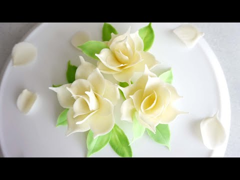 Из чего сделать цветы на торт в домашних условиях