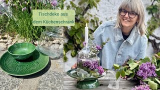 Ihr glaubt es kaum: Diese Tischdeko versteckt sich im Küchenschrank🌸