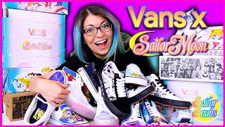 My HUGE Vans x Sailor Moon 2022 Collab Collection Review