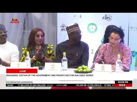Inaugural Edition of The Government and Private Sector Dialogue Series | NTA
