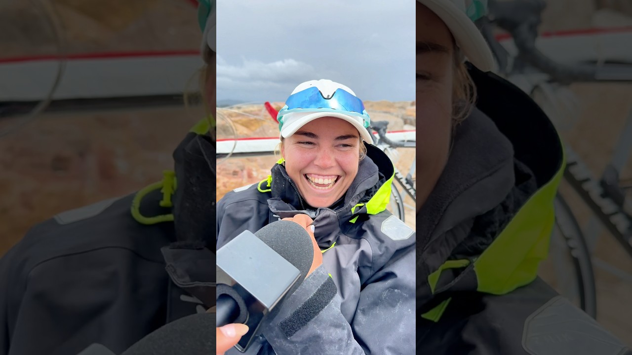 ⁣🎤 pre-race interviews: 50% confidence, 50% lies… #sailing