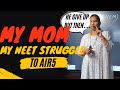 My mother tells my NEET preparation better than me🥹🥹. Every student and parent watch this!!