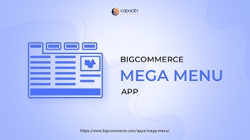 Bigcommerce Mega Menu app  Stunning Menu in Minutes!