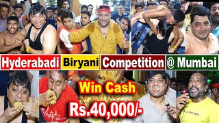 Hyderabadi Biryani Competition @ Mumbai | Winner Prize Rs.40,000 | 6 Member Challenge | AliKhanChotu