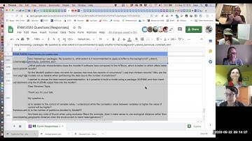 ENM2020 - W19T3 - Questions and Answers