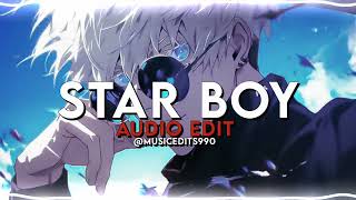 Starboy - The Weeknd Edit Audio By -2-O9M