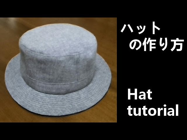 How to sew the hat - YouTube