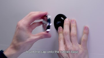 How to install suction cups hooks - HOME SO Diamond Hooks with Suction Cup Holder, Chrome