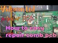 How to repair Videocon Sansui Akai  LED combo board